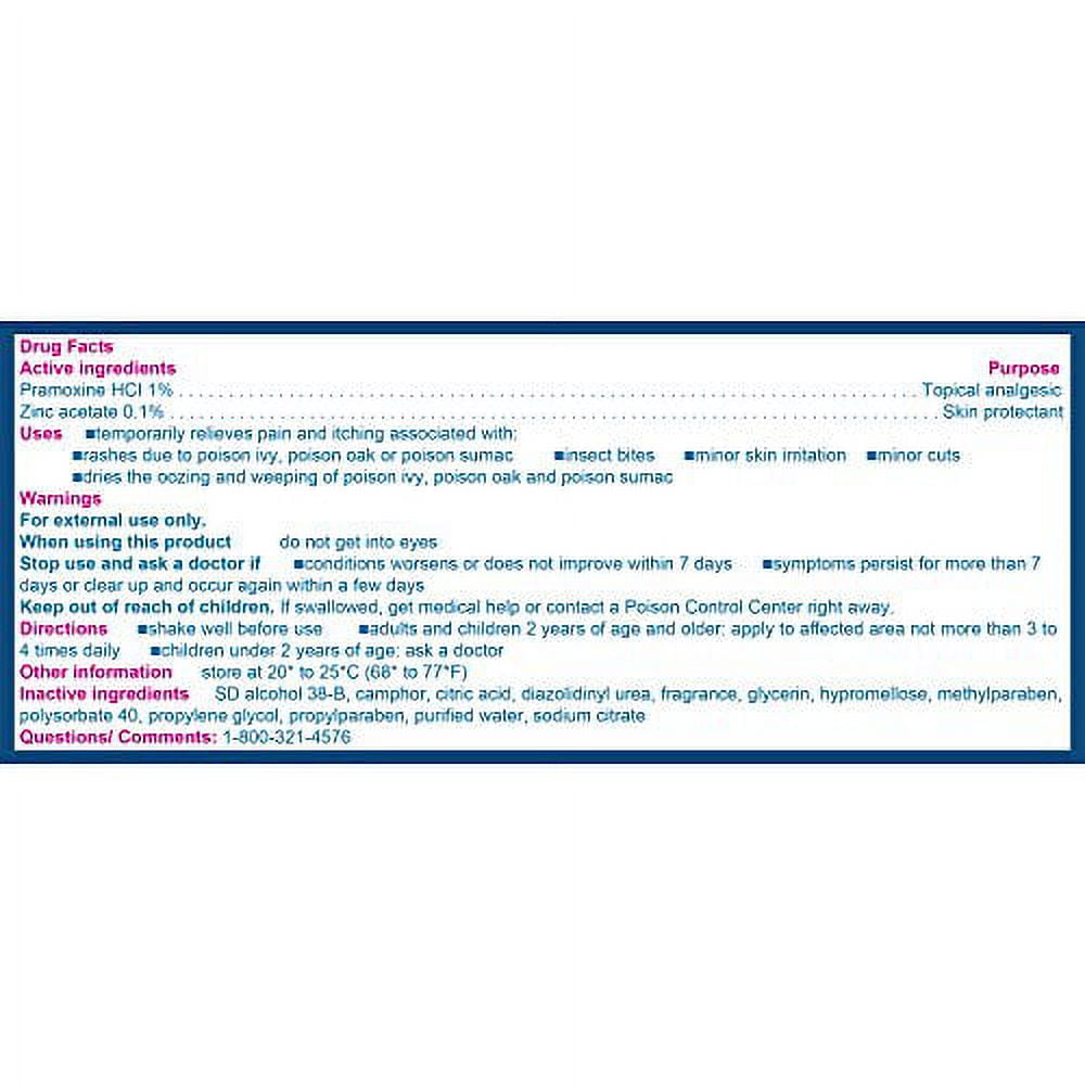 Caladryl Clear Lotion, Topical Analgesic and Skin Protectant for Itch Relief, 6 fl oz