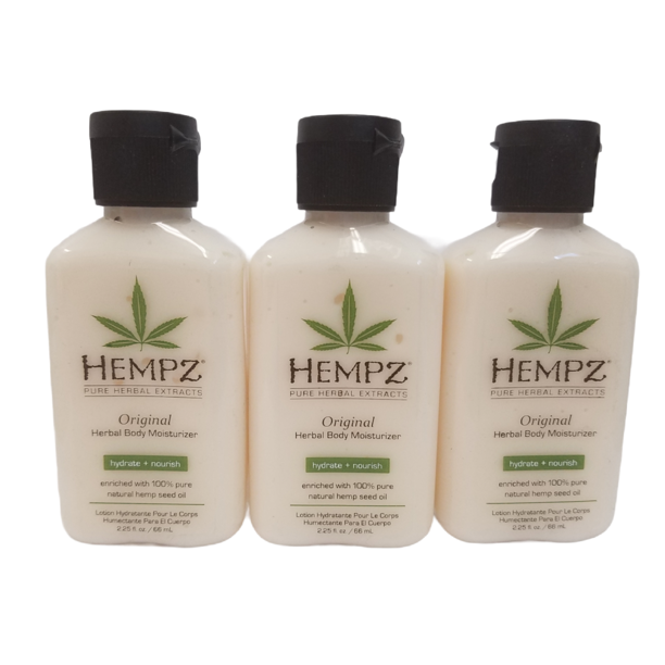 Pack of 3 HEMPZ Lotion 2.25 fl. oz Original