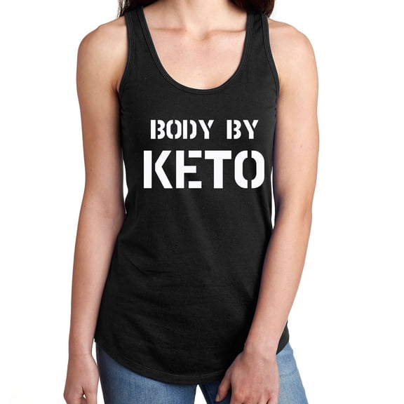 BODY BY KETO Racerback Tank