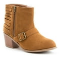 thumbnail image 2 of Soho Shoes Women's Faux Suede Block Heel Ankle Booties, 2 of 3