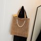 thumbnail image 3 of Bolso Hombro Mano Ganchillo para Mujer Tejido Punto Malla Viajes, 3 of 9