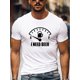 thumbnail image 1 of Men's "I NEED BEER" Graphic White T-Shirt - Casual & Athletic Short Sleeve Crew Neck, Breathable Polyester Blend, Perfect for Summer Workouts & Everyday Fun, 1 of 4