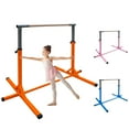 thumbnail image 7 of Exercise Equipment Gymnastics Bar for Kids, Adjustable Height Gym Bar, Junior Training Kip Bar for Home, Built for kids 3+ Years Yellow,Home Gym Equipment, 7 of 7