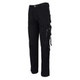 thumbnail image 4 of pantalones de trabajo de de de los hombres pantalones de trabajo multi bolsillos 38 negro Sunnimix Pantalones de carga de hombres, 4 of 8
