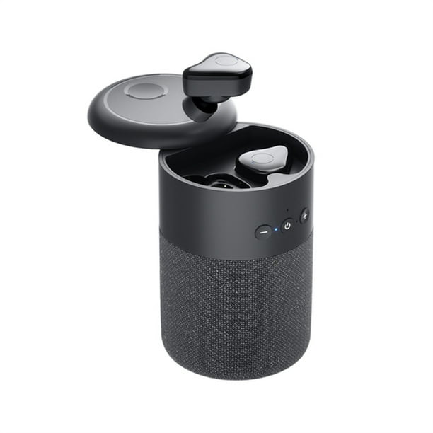 Diseño de cubierta deslizante con chip BT5.1 para auriculares con altavoz BT portátil 2 en 1