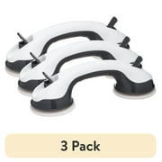 (3 pack) Equate Bed and Bath Grip Bar Bathtub and Shower Handle, 11.5"