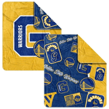 Golden State Warriors 50" x 60" Dream Weave Throw Blanket