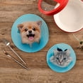 thumbnail image 2 of SKYSONIC Cute 3D Dog Cat Pot Holders Trivets, 2 Pcs Heat Resistant Trivets,Blue Style Cotton Thread Weave Mats for Hot Pads Pans Pot Bowl Teapot for Kitchen Decor, 2 of 7