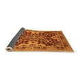 thumbnail image 2 of Ahgly Company Indoor Square Oriental Orange Industrial Area Rugs, 5' Square, 2 of 4