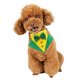 thumbnail image 3 of Pañuelo para perro con collar, babero triangular irlandés del Día de San Patricio, bufanda para fiesta de cosplay Amarillo Verde S, 3 of 9