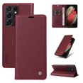 thumbnail image 4 of Funda para Samsung Galaxy S21 Ultra Estuche de Cuero PU Tipo Cartera con Ranuras para Tarjetas y Cierre Magnético, 4 of 5