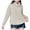 White-Sweater, variant on Women's Turtleneck Fuzzy Fleece Sweater Long Sleeve Sherpa Warm Pullover Jumper Oversized Chunky Casual Sweaters