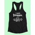 thumbnail image 3 of Always Dream About Sea Racerback Tank Women -Image by Shutterstock, Female x-Large, 3 of 4
