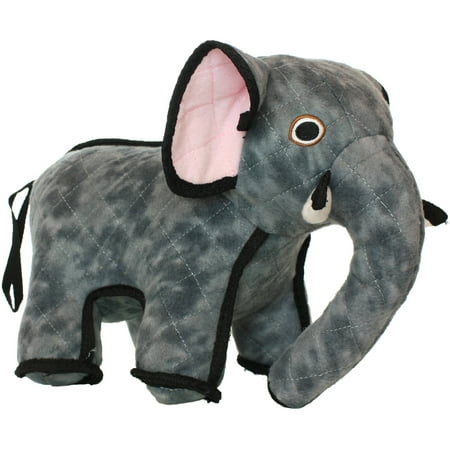 VIP Products Tuffy Zoo Elephant Dog Toy, Multicolor