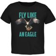 thumbnail image 1 of Fly Like an Eagle Flying Football Toddler T Shirt, 1 of 1