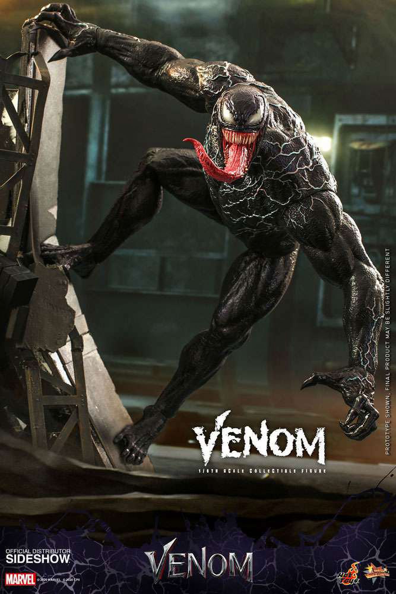 Hot Toys Marvel Collectible Venom Action Figures, Vinyl, 14.96"