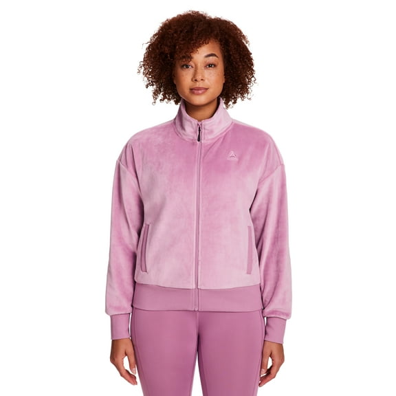 Reebok Women's and Women's Plus Cozy Zip Up Jacket, Sizes XS-4X