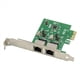 thumbnail image 2 of 3X 2 Puertos RJ45 PCIe X1 Dual Gigabit Realtek 8111F+ ASM1082E Filtro de Chip PCI-e Tarjeta de Red LAN para Computadora 1000M, 2 of 5