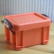 thumbnail image 5 of Caja De Artículos Diversos De Plástico Duradero Mini Objetos Pequeños Caja De Organización Para Los Granos Anillos naranja Baoblaze Cajas de bloqueo de almacenamiento mini, 5 of 8