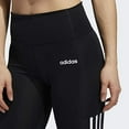 thumbnail image 4 of Adidas Women's 7/8 3 Stripes Training Tights Black Size: Medium, Color: Black/white, 4 of 7