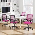 thumbnail image 2 of BestOffice Ergonomic Office Chair, Lumbar Support, Adjustable Height with Armrests for Adults(Pink), 2 of 8