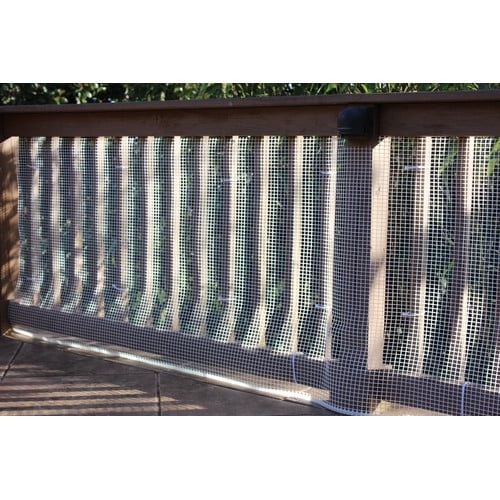 Cardinal Gates 15Ft Roll Heavy Duty Deck Netting, Neutral