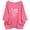 Hot Pink, variant on Linen Embroidered Tee For Women, Short Sleeve Round Neck Casual Top, Solid Color Floral Stitch Summer Shirt, Trendy Womens Summer Tops Navy S