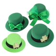 thumbnail image 1 of St. Patrick's Day Themed Hairpin Decorations Mini Hat Hair Clips for Parties Fashionable 4Pcs, 1 of 3