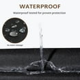 thumbnail image 2 of Outdoor Waterproof Hot Tub Cover 102 x 102 inch fit 100 x 100 or 99 x 99 or 98 x 98 Square SPA 600D Heavy Duty Weatherproof Protectors Protective Cover Cap 8 x 8 feet, 2 of 3