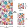 thumbnail image 3 of SKYSONIC 3 Pack Towel Pretty Dragonfly Cotton Bath Towel Set (1 Bath Towel, 1 Hand Towel, 1 Washcloth) for Bathroom, Super Soft and Quick Dry Towels, 3 of 7