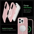 thumbnail image 6 of TUDIA MergeGrip iPhone 14 Pro Case Magsafe Compatible Dual layer Raised Edge Non-Slip Phone Case - Pink, 6 of 7