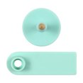thumbnail image 1 of 100PCS Blank Livestock Ear Tags Sheep Ear Tags for Livestock Identification Information Management, 1 of 7