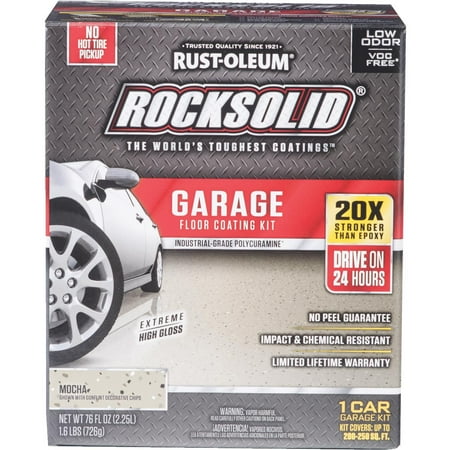 Rust Oleum Garage Floor - Rust-Oleum RockSolid Garage Floor Coating Kit