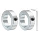 thumbnail image 1 of Uxcell 2Pcs 2" Collar de eje, 3" OD 7/8" ancho de acero al carbono con recubrimiento de zinc, 1 of 7