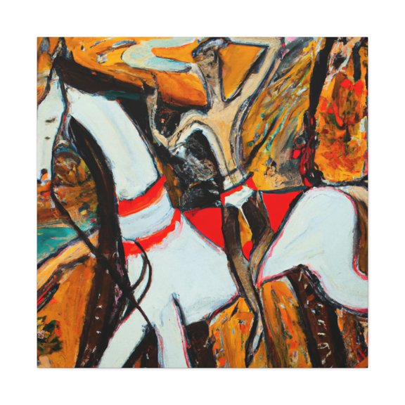 Lassoed In Emotion - Canvas