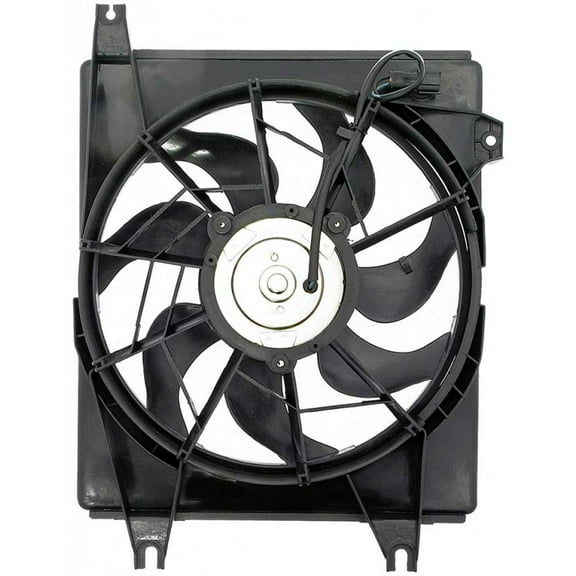 For Hyundai Tiburon Radiator Fan Assembly 1997 1998 1999 2000 2001 For HY3115102 | M:25386-29000|B:25231-29000|S:25350-29000