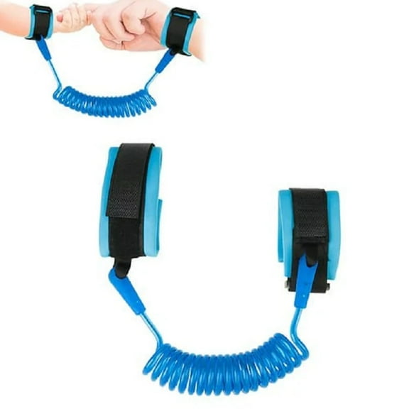 siisll  Safety Wrist Link Leash Safety Harness Hook and Loop Wrist Leash Rope Leashes, Anti Lost Wrist Link, （Blue）