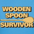 thumbnail image 3 of CafePress - Wooden Spoon Survivor Women's Dark T Shirt - Women's Traditional Fit Dark T-Shirt, 3 of 4