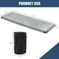 thumbnail image 3 of Gymax 72'' Lightweight Roll Up Travel Mattress Portable Memory Foam Camping Mattress, 3 of 10