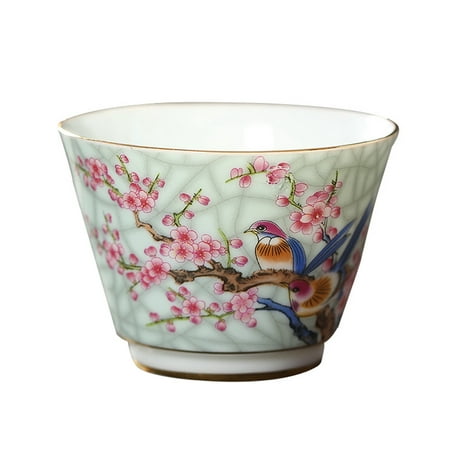 

Ceramic Teacup Chinese-style Tea Cup Household Delicate Kungfu Teaware