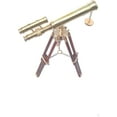 thumbnail image 2 of Thor Instruments Nautical Brass Telescope with Stand Rustic Vintage Home Decor Gifts, 2 of 2