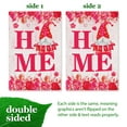 thumbnail image 2 of G128-12"x18" Double-Sided Valentines Day Garden Flag- Blockout Fabric, Outdoor Valentine Decor, 2 of 8
