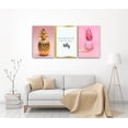 thumbnail image 2 of Set De 3 Cuadros Decorativos Para Recamara Piñas Color Ideas Creativas Cuadro sublimado en tela, 2 of 2