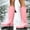 Pink, variant on FRSASU Women's Knee‑High Waterproof Rain Boots Tassel Decor Matte Tall Boots Non‑Slip Sole for Rainy Days & Daily Wear Pink