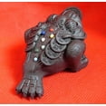 thumbnail image 6 of Chinese Zisha Golden Toad Kung Fu Tea Pet, Perfect Lucky Tea Table Pet Accessories Well Fengshui for Tea Tray Decoration, 6 of 7