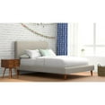 thumbnail image 3 of Alpine Furniture Chloe Upholstered Platform Bed, Multiple Sizes, 3 of 7