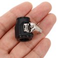 thumbnail image 3 of OUNONA 4Pcs Black Pipe Clamp Iron for Automotive Modification Oil Hose Hoop, 3 of 6