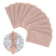 thumbnail image 1 of Uxcell 12-Pack Servilletas de Tela, 17" x 17" Servilletas de Algodón para Otoño, Servilletas de Cena Lavables para Bodas [Rosa Durazno], 1 of 1