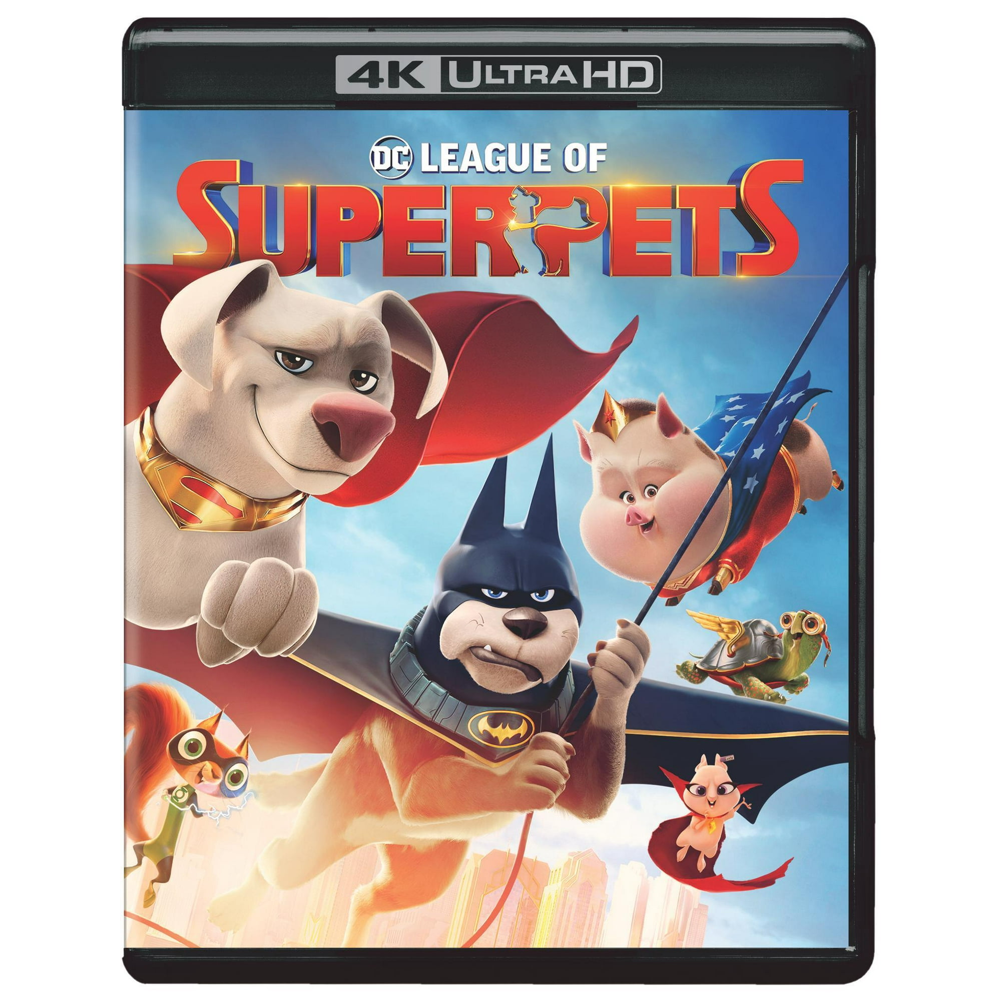 DC League of Super-Pets (4K Ultra HD + Blu-ray), Family, Warner Bros.