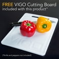 thumbnail image 2 of Vigo All-in-One 30" Farmhouse Stainless Steel Kitchen Sink and Faucet Set, 2 of 7